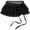 Black, variant on Vjnyvs Women Lace Mini Skirt Balletcore Short Flowy Layered Ruffle Skirts Y2k Elastic High Waist Butt Curtain for Women