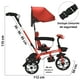 thumbnail image 5 of Triciclo para niños Evolutivo JOYKOO Asiento giratorio 360 luz sonido rojo, 5 of 7