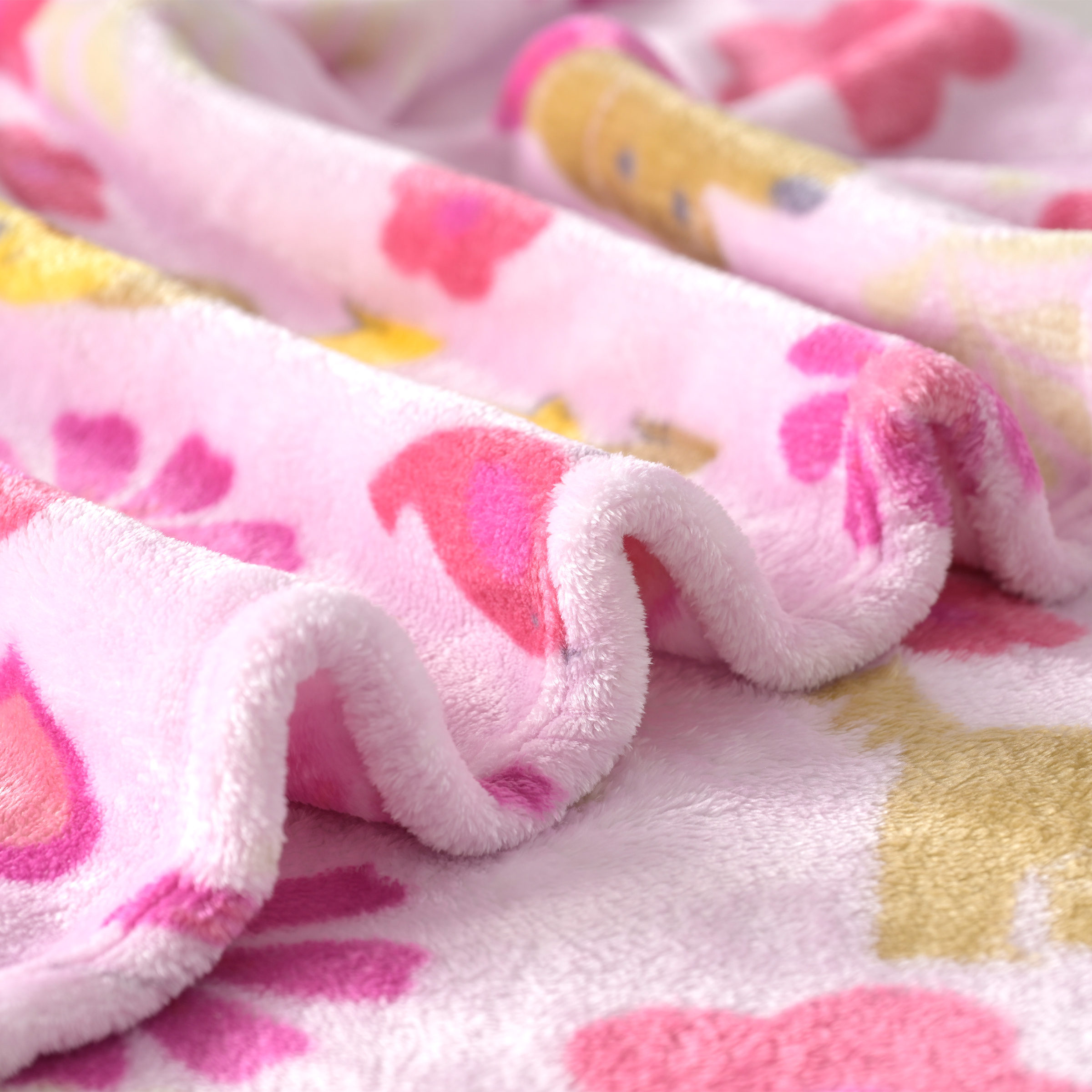 Way To Celebrate Super Soft Plush Throw Blanket, Valentine's Dogs, 50 x 60 in