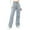 A008-Sky Blue, variant on SAATLERI Jeans for Women Trendy High Waisted Wide Leg Jeans Woman Casual Stretch Baggy Trouser Jeans with Pockets