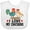 AA-White, variant on Inktastic Chicken Farmer I Love My Chickens Boys or Girls Baby Bib