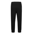 thumbnail image 4 of Diufon Mens Casual Sweatpants Casual Baggy Cinch Pants Elastic Waist Drawstring Athletic Pants, 4 of 6