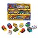 thumbnail image 1 of Coches de juguete extraíbles para niños, Mini juego de coches modelo de plástico, coches de juguete accionados por fricción, 1 of 13