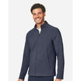 thumbnail image 2 of North End NE727 Men's Spirit Textured Full-Zip-Classic Navy Heather-3XL, 2 of 3