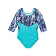 thumbnail image 2 of Rainbeau Moves Girl's Dance and Gymnastics 3/4 Sleeve Leotard, Sizes (XS-XL), 2 of 4