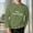 Green, variant on COSFO Oversized Tshirts for Men Crew Neck Letter Print Long Sleeve Soft Tops Pullover Loose Fit Men Graphic Tees
