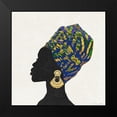 thumbnail image 2 of Brown, Denise 20x20 Black Modern Framed Museum Art Print Titled - Kente 2, 2 of 5