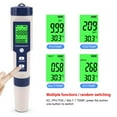 Helianthus Trosgynnu PH Meter, 5 In 1 PH/TDS/EC/ORP/Temperature, Water