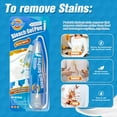 thumbnail image 2 of Bleach Pen For Clothing, Pen, Stain Remover bleach l pen, Clothing Bleached DIY Design, Travel, Instantly Remove Stains, Pearl White (1.76 Fl Oz (Pack of 1), Lemon), 2 of 4