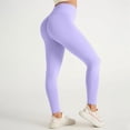 thumbnail image 2 of High Waist Yoga Leggings Seamless Athleisure Pants Performance High Rise Workout Tights Moisture Wicking Bottoms for Fitness and Meditation, 2 of 4