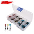 thumbnail image 4 of Ensemble Premium de 2000 Pcs de Haricots Rouges Espace de Pêche avec Connecteurs – Accessoires de Pêche en Mer Robustes pour les Pêcheurs, Kit d'Équipement Portable et Durable pour les Amateurs de Pêche sur Plage/bateau, Équipement Essentiel, 4 of 6