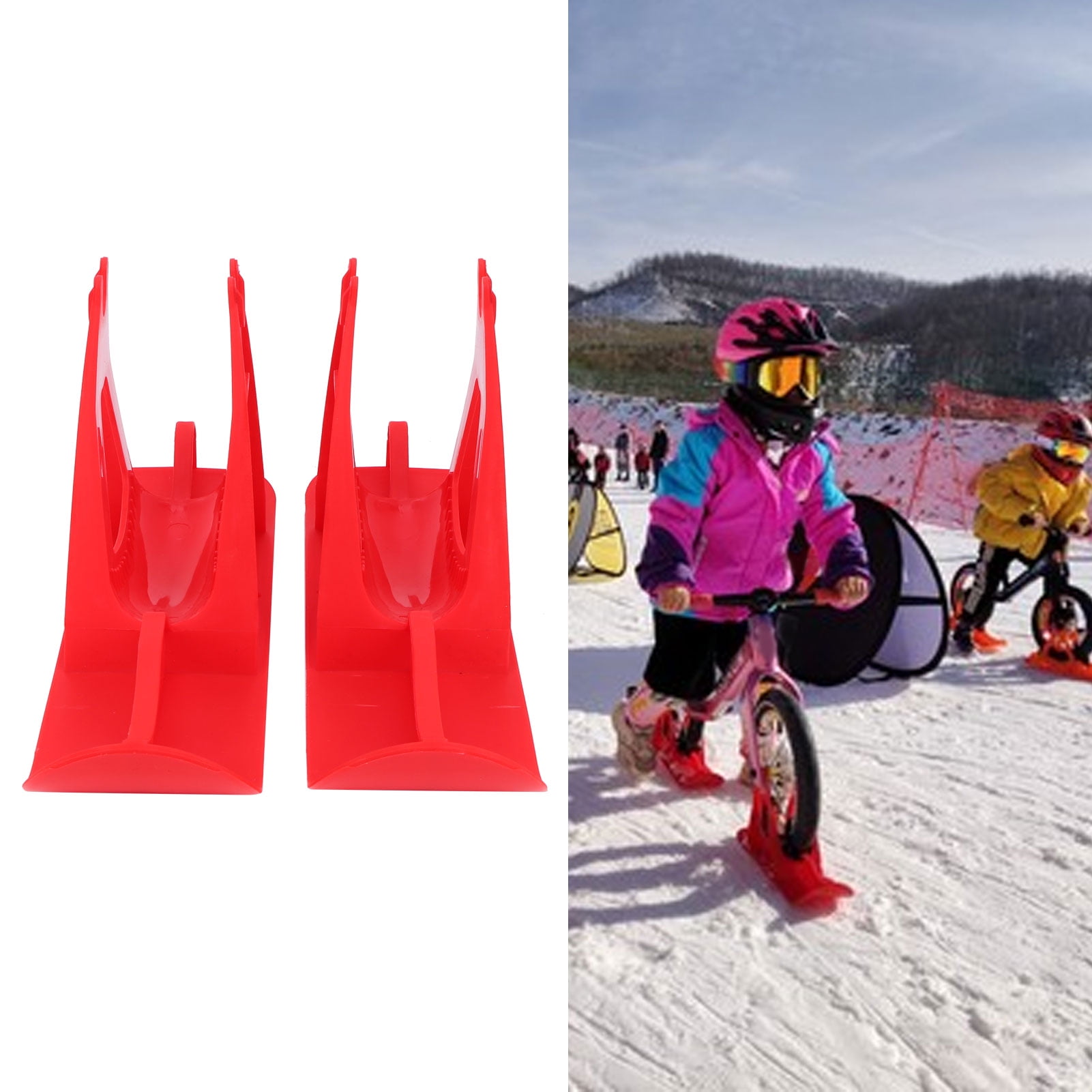 Balance Bike Bike Snowboard Bicycle Skiing Snowboard, Plastic