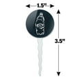 thumbnail image 6 of Dead Fish Bones in Plastic Bottle Cupcake Picks Toppers Decoration Set of 6, 6 of 6
