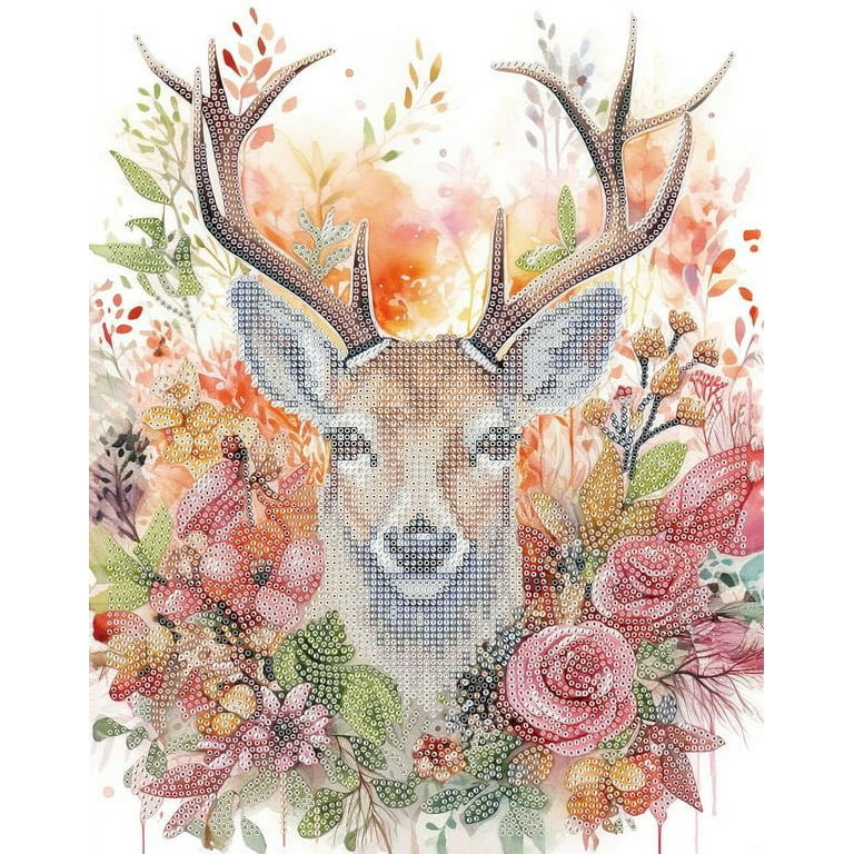 DIAMOND DOTZ® Floral Deer Special Edition Diamond Painting Kit