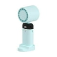 thumbnail image 1 of Ventilateur de Table Portatif à Main pour le Cou avec Angle Réglable à 90°, Batterie 3600 mAh, Base à 3 Réglages de Vitesse comme Support de Téléphone et Écran d'Affichage de l'Alimentation, 1 of 6