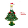 thumbnail image 5 of AYktou Christmas Goose Outfit Set, Christmas Tree Porch Goose Costumes for 23 Inch Cement, Cute Lawn Goose Clothing with Hat, Yard Goose Clothes Dress for Xmas Holiday Entrance Garden Patio Decor, 5 of 9