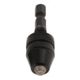 thumbnail image 3 of Herramienta de conversión del adaptador de portabrocas de vástago hexagonal sin llave del controlador de , convertidor de adaptador de portabro 0.3-3.6mm Hex Shank Black DYNWAVEMX Broca sin llave de vástago hexagonal, 3 of 8