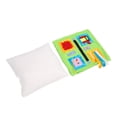 thumbnail image 1 of Almohada De Actividad Sensorial De Poliéster Para Aliviar La Ansiedad, Desarrollo De Habilidades Motoras, Almohada Para La Demencia, Cómoda Para Personas Mayores Con Alzheimer, 1 of 5