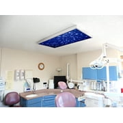 Octo Lights - Fluorescent Light Covers - 2x4 Flexible Ceiling Light Filters - For Classrooms and Offices - Astronomy 001