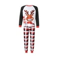 thumbnail image 2 of Mialoley Tenue de Noël Parent-Enfant, Pyjama à Manches Longues Imprimé, 2 of 10
