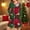 Multicolor, variant on Women Zip Up Robe 3/4 Sleeve Christmas Pajama Housecoat Soft Zipper Front Nightgown Loungewear with Pockets