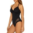 thumbnail image 2 of Women's Pour Moi 14207 Castaway Halter Underwire One Piece Swimsuit (Black 34C), 2 of 3