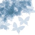 thumbnail image 1 of Unique Bargains Organza Butterfly Ornament, 20 Pack Fabric Butterflies Bows Butterfly Decoration Appliques, Grey Blue, 1 of 6
