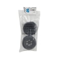 thumbnail image 3 of ECX Front Tire Premounted Black Wheel 2 1/10 AMP DB ECX43011 Elec Car/Truck Replacement Parts, 3 of 3