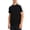 Black, variant on Mens Crew Neck T Shirt Plain Basic Athletic Casual Shirts Stretch Short Sleeve Workout Running Top