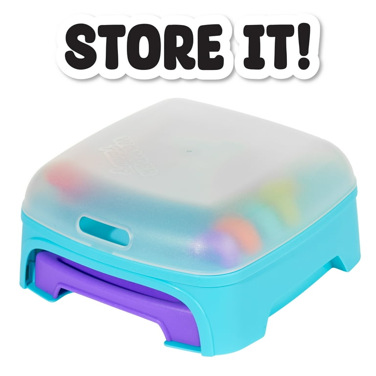 Wonder Factory Never Dry Dough Playset with Stamp Roll Shapes and