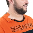 thumbnail image 3 of Men's G-III Sports by Carl Banks Navy/Orange Chicago Bears Adaptive Outlast Long Sleeve T-Shirt, 3 of 3