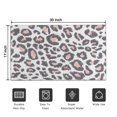 thumbnail image 5 of White and Pink Of Leopard Print Door Rugs,Washable Non Slip Door Mats Indoor,Decorative Door Mats,Entry Mat Indoor for Entrance,Bedroom,Kitchen,Bathroom,17"x30", 5 of 6