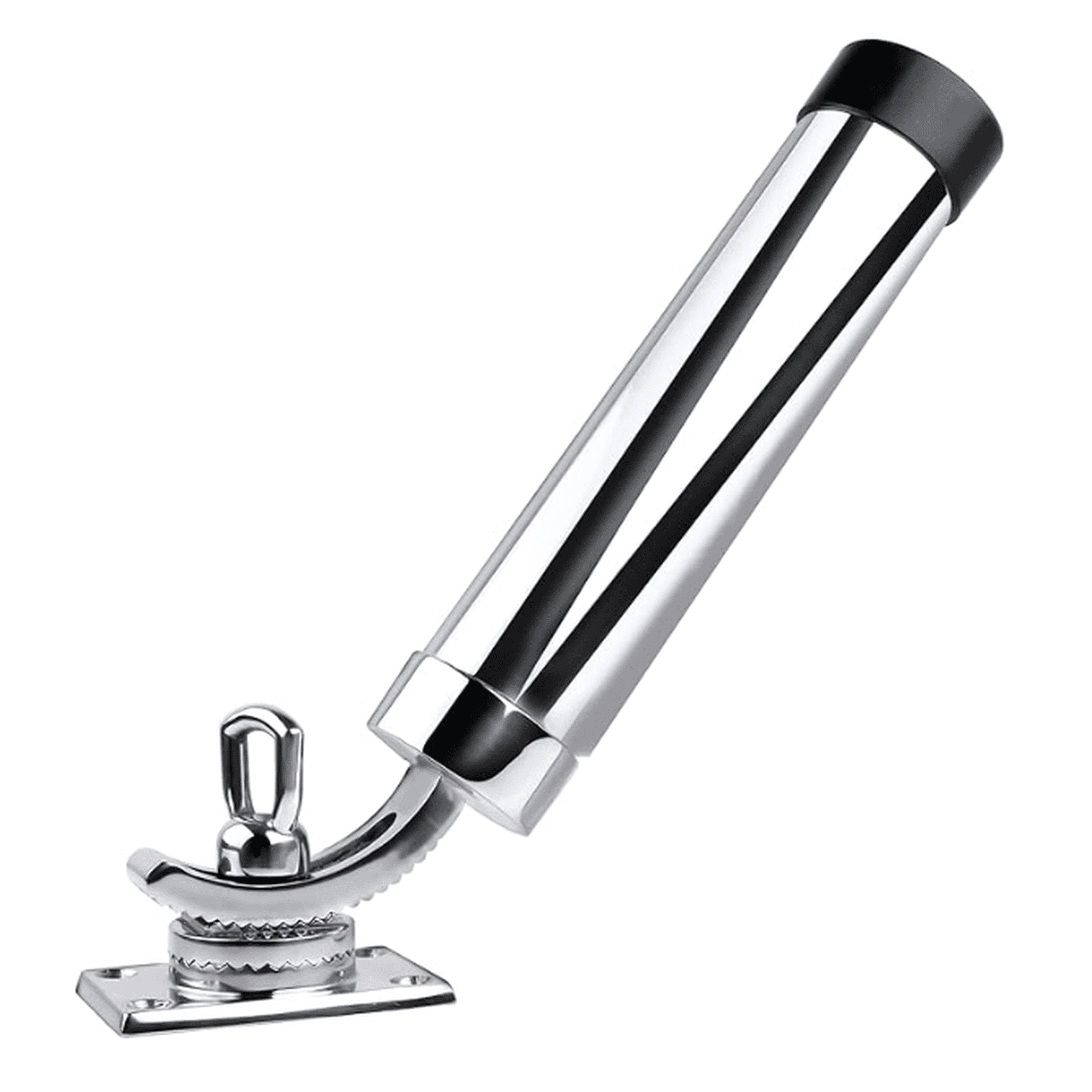 Baguer 304 Stainless Steel Multi-Purpose Rotating Fishing Rod Holder for Boat Yacht