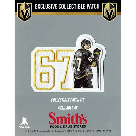 Las Vegas Golden Knights Max Pacioretty #67 NHL Patch 1 of 5 (1st Series)