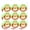 Clear, variant on Hamster Eating Stash of Food Planner Calendar Scrapbooking Crafting Stickers
