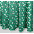 thumbnail image 5 of S4Sassy Green Chihuahua & Dot Dog Bathroom Decor Shower Waterproof Curtain Drapes Resistant-60 x 70 Inch, 5 of 6