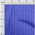 thumbnail image 2 of oneOone Viscose Chiffon Medium Blue Fabric Camouflage Sewing Material Print Fabric By The Yard 42 Inch Wide, 2 of 5
