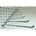 1" Peg Hooks, Pegboard Display Panel Hangers, 100 Pack
