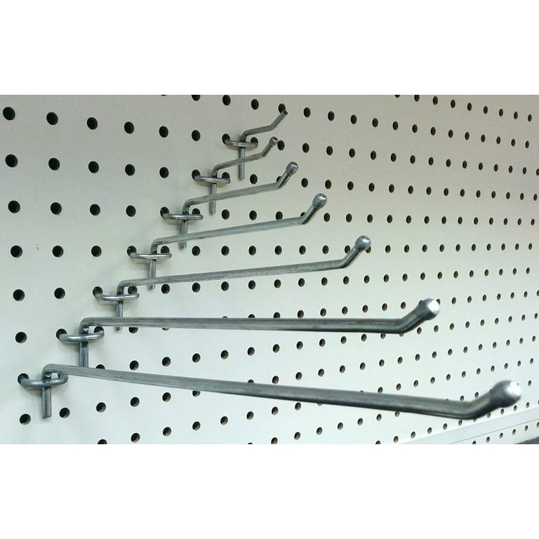 100 Pack Peg Board Pegboard Shelving Hooks 2 Length Wholesale Lot