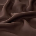 thumbnail image 4 of DBOZE Blackout Curtains- Solid Thermal Insulated Window Treatment Drapes/Draperies for Bedroom (2 Panels, 55 inches Wide by 102 inches Long,)Brown, 4 of 4