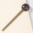 thumbnail image 4 of Mermaids Book Lovers' Lace Bookmark in Antique Bronze: a Stylish Accessory for Readers and Bookworms, 4 of 5