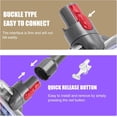 thumbnail image 4 of Mini Motorized Tool Brush Head for  V7 V8 V10 V11 V15 Cordless Vacuum Cleaner Head Anti-Tangle Pet Hair Attachment for Bed, Couch, Car, Carpet &Curtain, 4 of 7