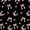 B Pink Black 1, variant on Erosebridal Pink Bowknot Black Out Curtains,Girls Cute Coquette Bowtie Curtains Pack of 2 (42x63 Each) For Kids