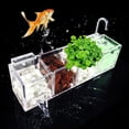 thumbnail image 2 of IKemiter Fish Tank External Filter Box Acrylic Aquarium Increase Oxygen Water Filters Without Water Pump, 2 of 7