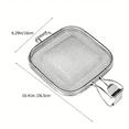 thumbnail image 2 of Sandwich Cage Toaster Sandwich Clip Sandwich Racks Breakfast Sandwich Maker Grill Press Grilled Cheese Maker Stainless Steel Toaster Accessory Kitchen Utensils, 2 of 9