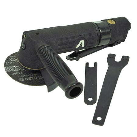 4 Inch Heavy Duty Angle Grinder - AirBase EATAG40S1P Heavy Duty Industrial 4 in. Angle Grinder
