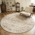 thumbnail image 1 of Area Rug X Rugs for Living RoomMachine Washable RugSoft Living Room RugVintage Non Slip CarpetRugs for Bedrooms Dining Room Living Room Office, 1 of 7