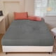 thumbnail image 4 of Funda de cama a cuadros de color liso | Sábana de poliéster de 150 x 200 cm | Fácil de lavar y diseño antideslizante | Ropa de cama suave y cómoda para el hogar, 4 of 6