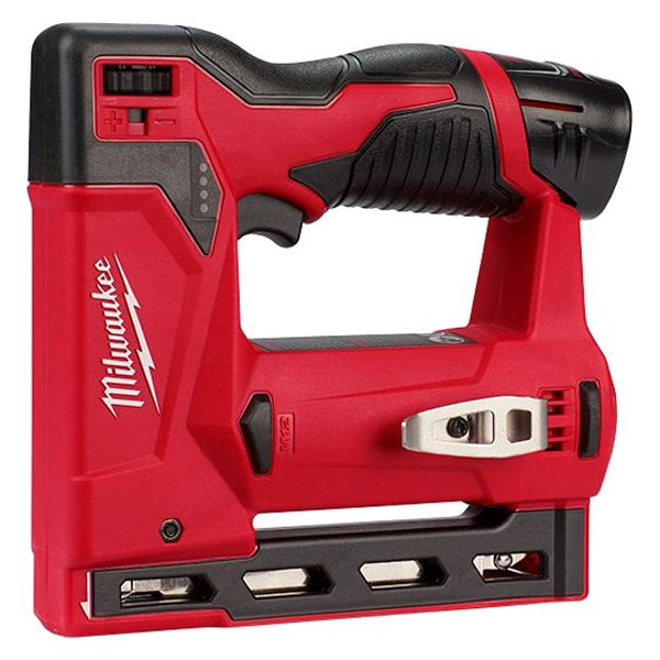 Milwaukee 244721 M12 1/4" to 9/16" 12V Cordless Crown Stapler Kit