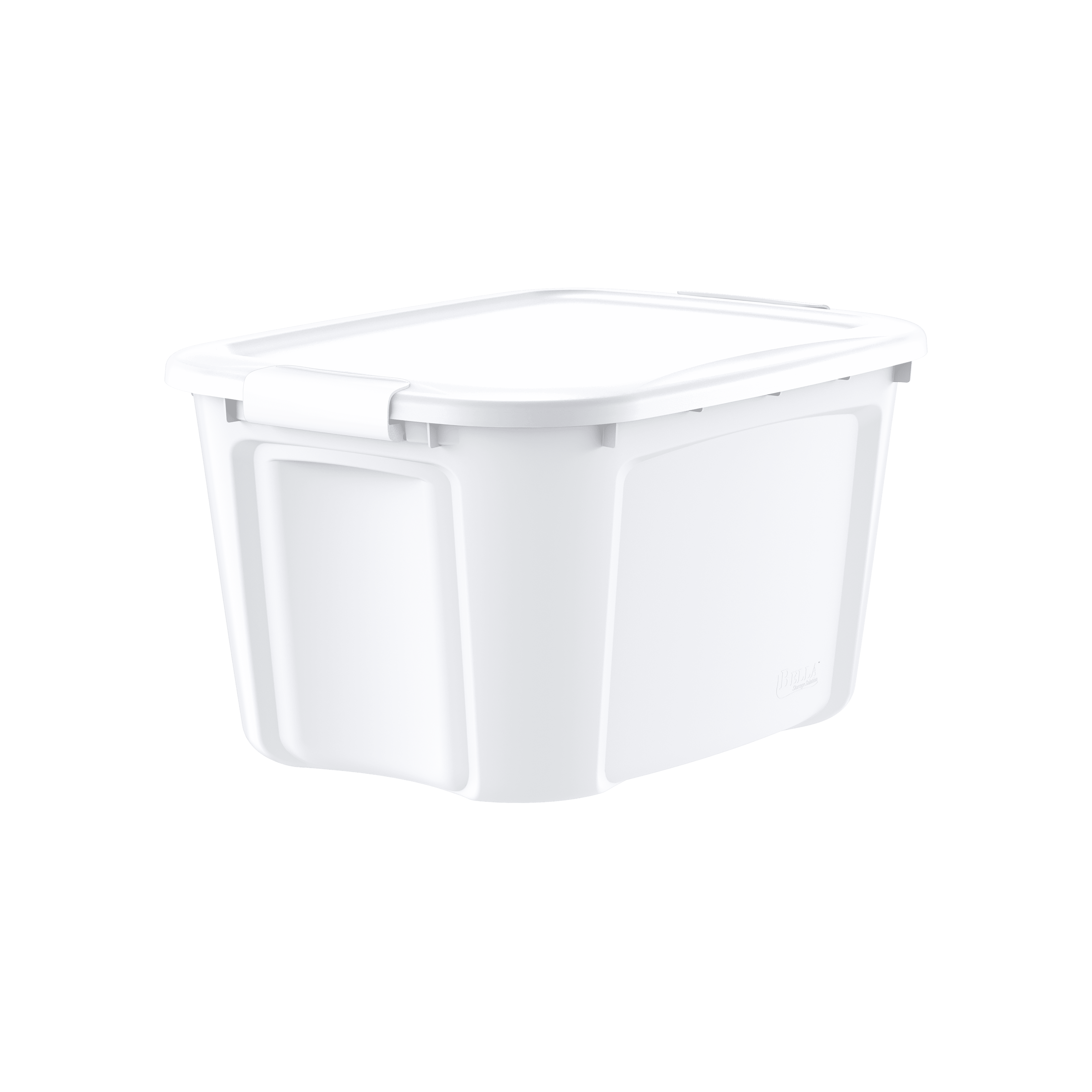 Bella 20-Gal. Tote with Locking Lid - Clear